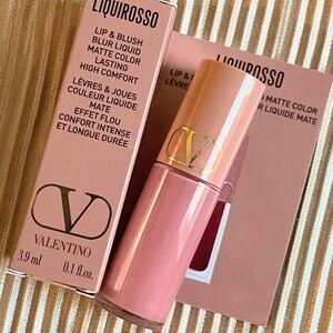 Valentino Liquirosso Lip & Blush - 109R CATCH ME IF YOU CAN travel size
